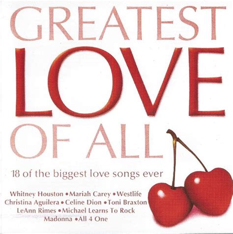 Greatest Love Of All – CD (Compilation, Unofficial Release), 2005 [r4750053] | Discogs