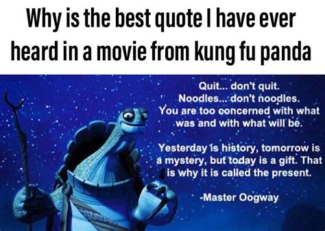 The Best Quote | Kung Fu Panda | Know Your Meme