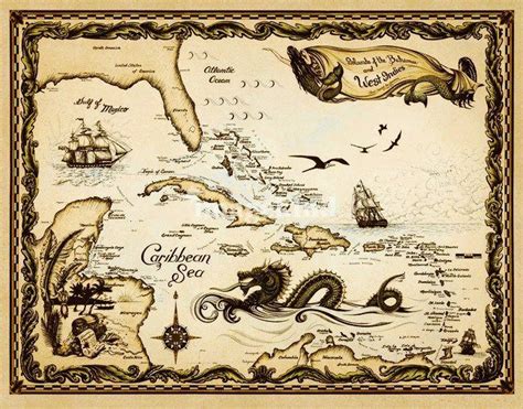 treasure map kids printable - Clip Art Library