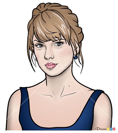 How to Draw Taylor 5, Taylor Swift