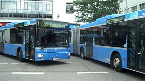 Buses in Munich, Germany - Bus in München - YouTube