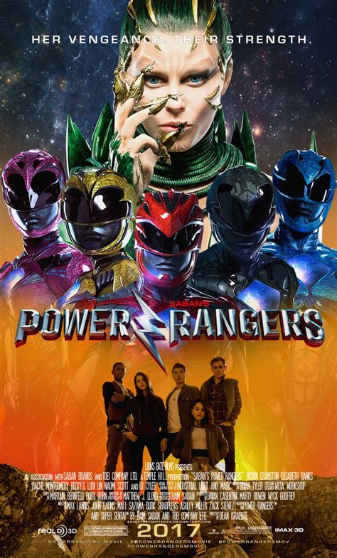 Power Rangers (2017) Fan Poster - Power Rangers (2017) Fan Art ...