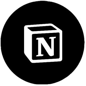 Notion round logo transparent PNG - StickPNG