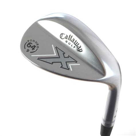 Callaway X Forged White Chrome Wedge 64 Degrees 64.9 Steel Shaft 50569A - Mr Topes Golf