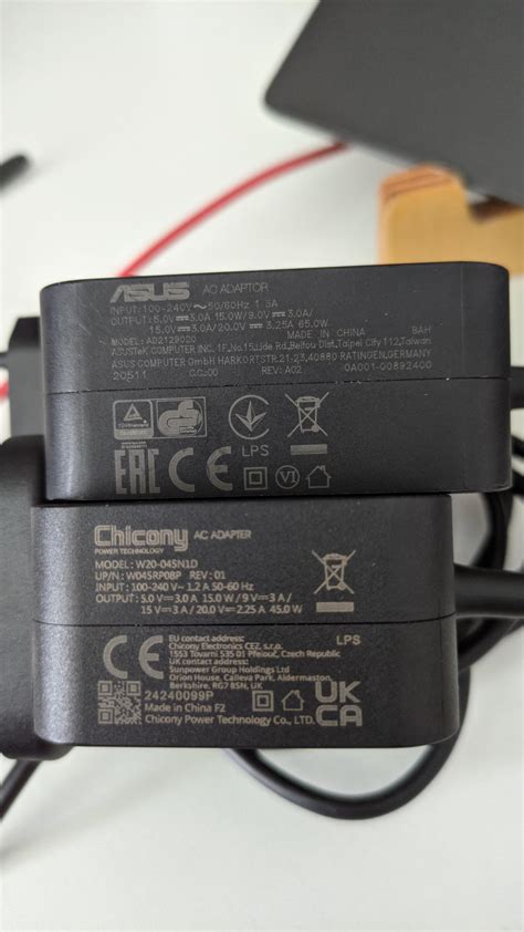 Can I charge the steam deck with this ASUS charger? : r/SteamDeck