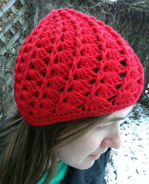 Swirl Hat Crochet Pattern Crochet Swirl Hat In Crimson Red Etsy ...