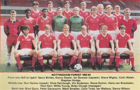 Nottingham Forest Team Photos