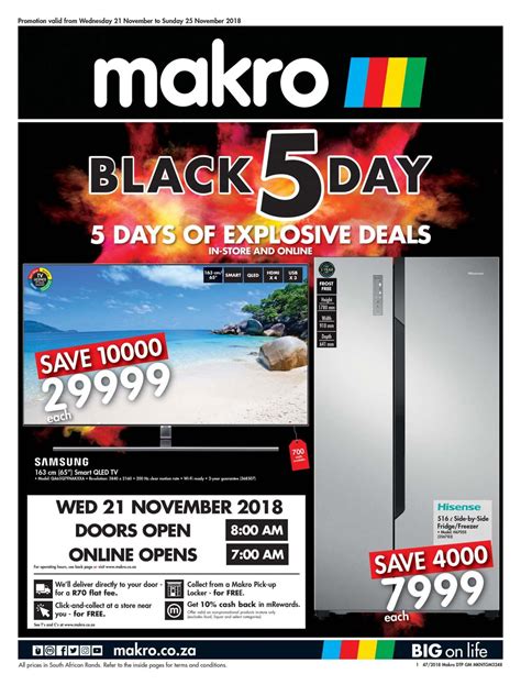 Makro Black Friday Catalogue Specials 2019