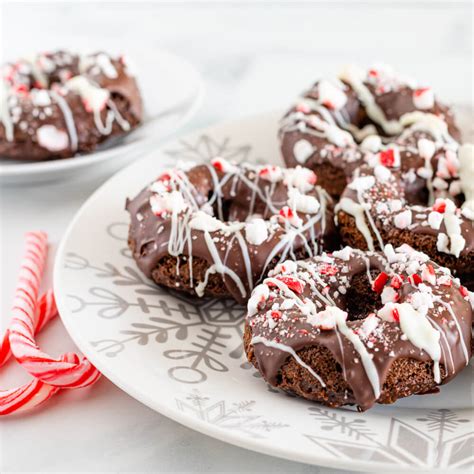 Peppermint Chocolate Donuts - Splenda®