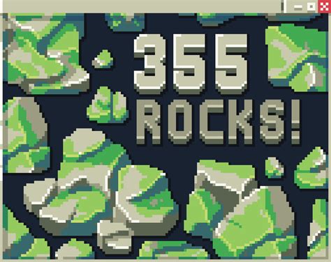 Pixel Art Rocks Pack! by Pixel Overload