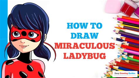 How To Draw Miraculous Ladybug Step By Step Tutorial Youtube | Images and Photos finder