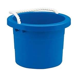 Amazon.com: Rope Handle Bucket (2.5 gal) - Blue: Kitchen & Dining