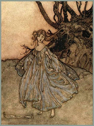 Butterfly winged fairy by Arthur Rackham | "How now spirit w… | Flickr