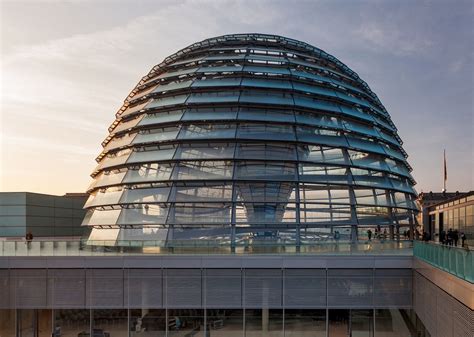 The Reichstag Dome, Berlin, Germany Norman Foster, Sunrise Colors, Architecture Portfolio, Glass ...