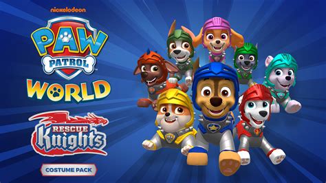 PAW Patrol World - Rescue Knights - Costume Pack for Nintendo Switch - Nintendo Official Site