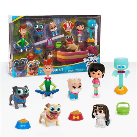 Puppy Dog Pals Deluxe Figure Set, Officially Licensed Kids Toys for ...