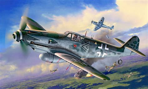 Wallpaper : vehicle, artwork, airplane, Germany, military aircraft, North American P 51 Mustang ...