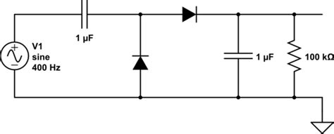 circuit analysis - Voltage Doubler stops 'Doubling'? - Electrical ...