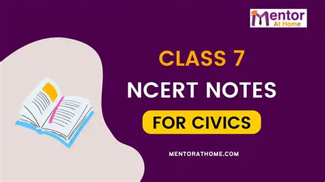 CBSE NCERT Class 7 Civics Notes Pdf Download - School Mentor