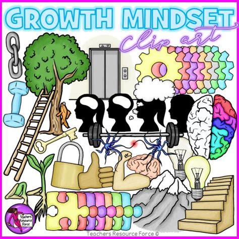 Growth Mindset Clip Art