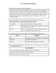 The Impact of Climate on Lake Formation and Disappearance | Course Hero