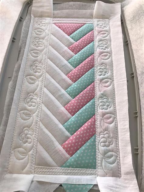 IN THE HOOP French Braid Embroidery Quilt Block 3 Diff Sizes - Etsy | Machine quilting patterns ...