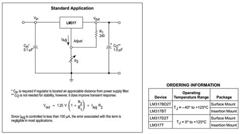 LM317T Datasheet - Positive Voltage Regulator - Motorola