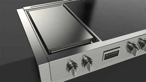 SOFIA 48" PRO INDUCTION RANGETOP WITH GRIDDLE | Fulgor Milano