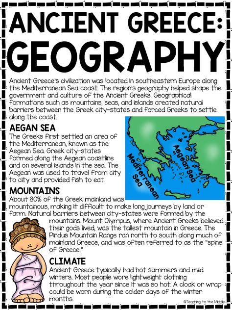 SOLUTION: Ancient Greece Geography Summary Worksheet - Studypool