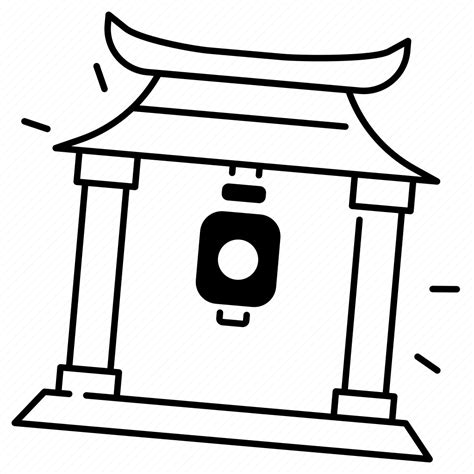 Kaminarimon, kaminarimon gate, japan, landmark icon - Download on Iconfinder