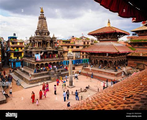 Durbar Square, Patan, Nepal Stock Photo - Alamy