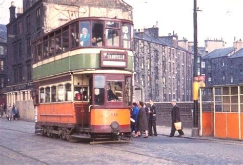 1950s Glasgow tram, this one bound for Shawfield ... | Glasgow, Glasgow city, Glasgow scotland