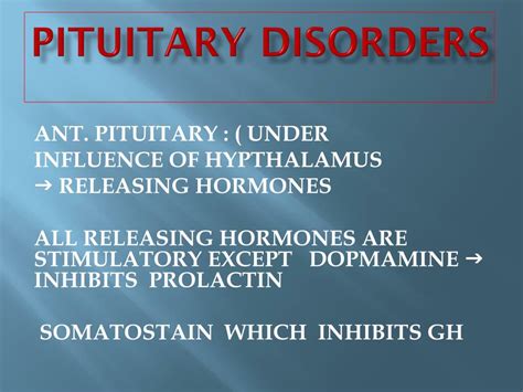 PPT - PITUITARY DISORDERS PowerPoint Presentation, free download - ID ...