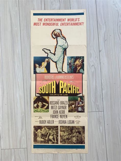 South Pacific original 1959 vintage movie poster | EstateSales.org