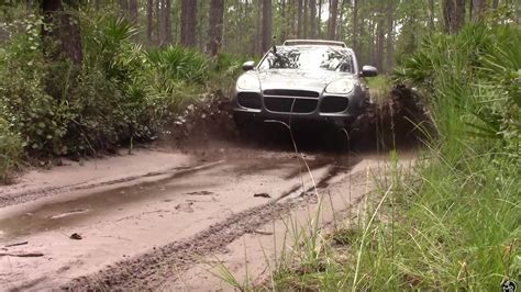 Watch a Porsche Cayenne Turbo go off-roading