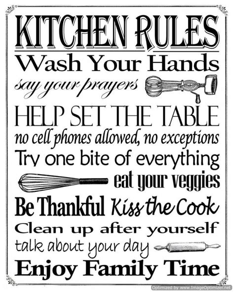 10 kitchen cleaning rules