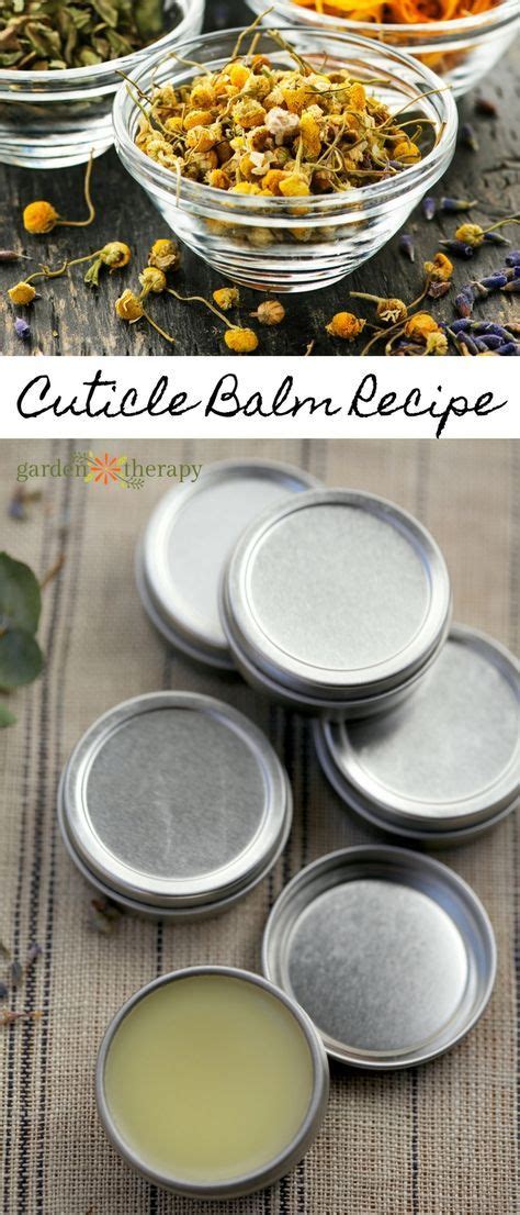 Healing Cuticle Balm Recipe and Helpful Tips - Garden Therapy