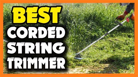 Top 5 Best Corded String Trimmer in 2023 - YouTube