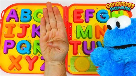 Learn how to Sign the Alphabet with Cookie Monster!