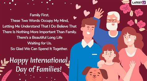 Happy International Day of Families 2020 Greetings: WhatsApp Messages, HD Images, Quotes and ...