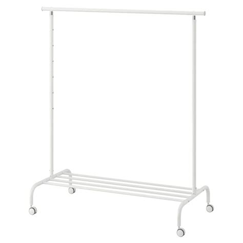 RIGGA White Clothes Rack - Popular & Practical - IKEA