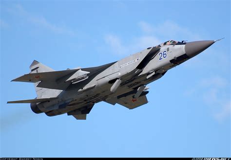 MiG-31 Foxhound Long-range Interceptor Aircraft |Russian Military ...