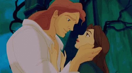 Belle Beautyandthebeast GIF - Belle Beautyandthebeast Kiss - Discover ...