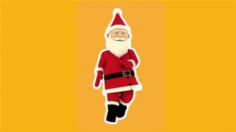 Santa Dancing Dancing Santa Funny | GIF | PrimoGIF