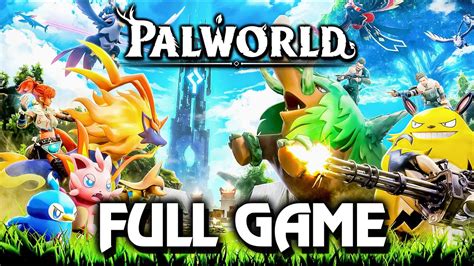 Palworld - Full Game Walkthrough Gameplay (No Commentary) - YouTube