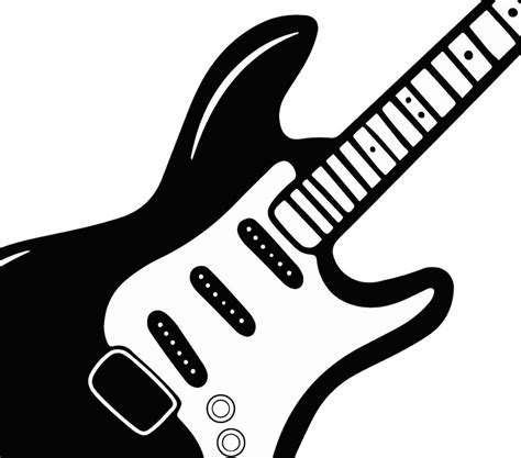 Electric Guitar SVG Guitar File Clipart SVG File Cut Files - Etsy