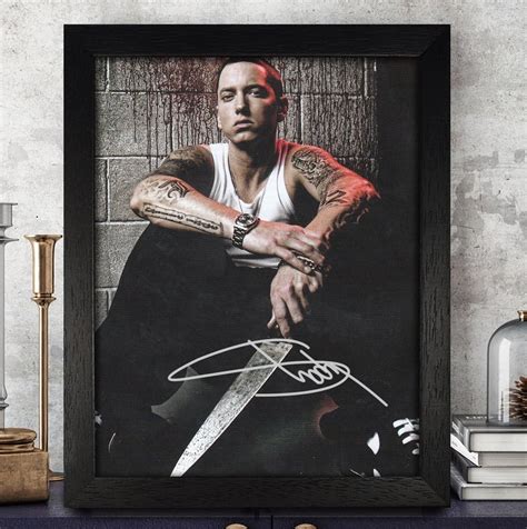 Amazon.com: Eminem Signed Autographed Photo 8X10 Reprint Rp Pp - 8 Mile: Posters & Prints