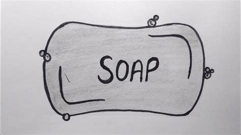 How To Draw Soap // How to Draw Soap Step By Step // Soap Drawing Easy ...