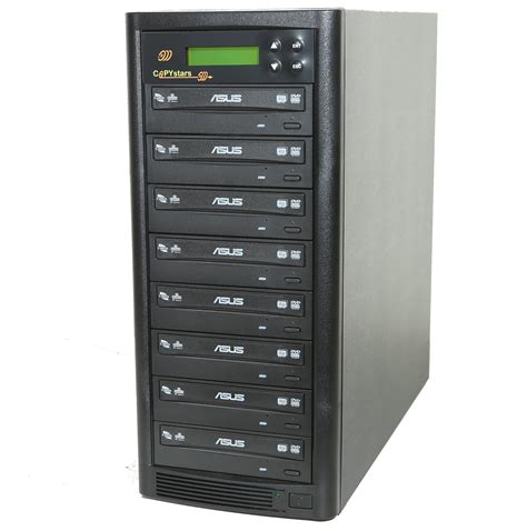 Copystars CD Dvd Duplicator 1 to 7 Target Sata CD DVD Burner Disc Copier tower Support Mdisc ...