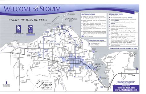 Sequim, WA Map | Pinterest Image